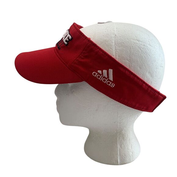 Adidas NC State Wolfpack Adjustable Climalite Embroidered Football NCAA Visor - Picture 12 of 16